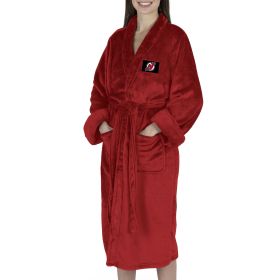 New Jersey Devils NHL Red Snipe S/M Silk Touch Robe 23X41 Inches